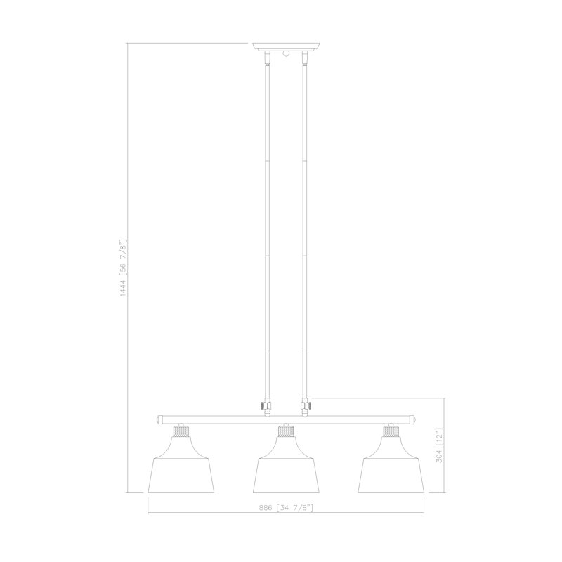 Longshore Tides Tattnall 3 Light Kitchen Island Bowl Pendant Wayfair